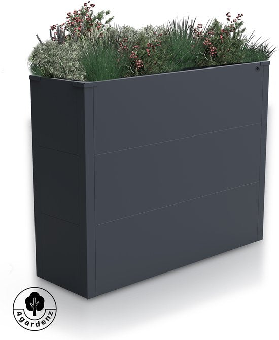4gardenz® Plantenbak Metaal voor Buiten met Verhoogde Bodem
