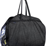 Kledinghoes met Hanger – Opvouwbare Kleding Organizer – Kleding Opbergzak met Rits & Venster – Kleding Transporthoes – Geschikt voor Verhuizen & Reizen – 127 x 60 x 25 cm – Zwart