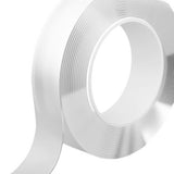 Dubbelzijdig Tape Extra Sterk - 300 cm x 25 mm x 2 mm - Transparant - Zelfklevende Tape - Rol Huishoudtape