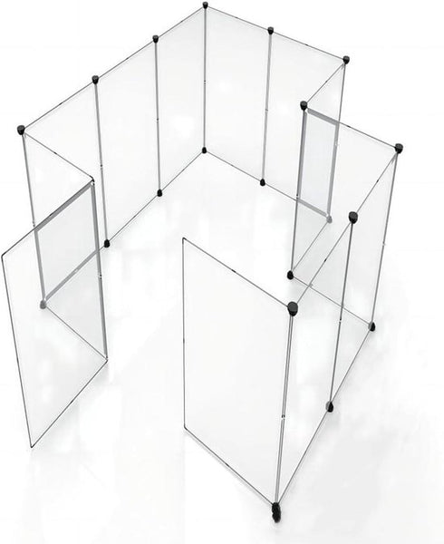 Kattenren voor Binnen - 204 x 102 x 71 cm - Konijnenren - Puppyren - Knaagdierenren - Ren voor Kitten en Puppy - Verstelbaar - Op Maat te Maken