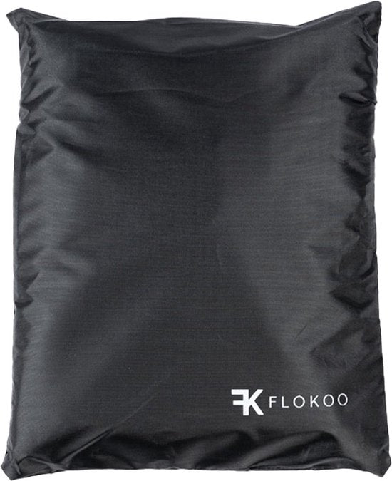 Beschermhoes voor Tuinstoel - 2 Stuks - Tuinstretcher beschermhoes - 110x71x34cm - Zwart - De ideale bescherming voor je tuinmeubelen