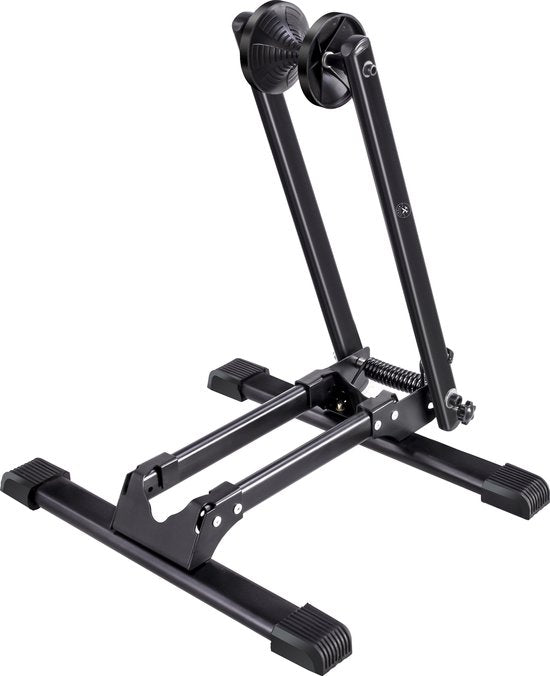4toolz® Universele vrijstaande Fietsstandaard Mountainbike en Gewone fiets - Zwart