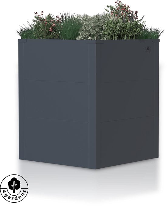 4gardenz® Plantenbak Metaal voor Buiten met Verhoogde Bodem
