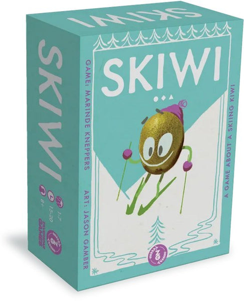 Zilverspar Games - Skiwi - Kaartspel - 1 tot 7 Spelers - Coöperative Game - Snel Spel - Familie Spel