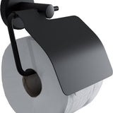 4bathroomz® Oslo toiletrolhouder met klep - WC rolhouder