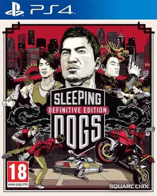 Square Enix Sleeping Dogs Definitive Edition, PS4 Basis PlayStation 4 Engels, Italiaans