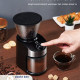 Safecourt Kitchen Koffiemolen Deluxe - Elektrische koffiemolen - Koffiebonen maler - Zwart