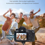 Vesfy Pro Microfoon Draadloos - Geschikt voor iPhone, Android en Camera - Plug & Play - 20 Meter Bereik - 2 Stuks - Microfoon