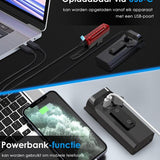 Vesfy Fietslampjes Set - Voorlicht & Achterlicht - USB Oplaadbaar - 1000 Lumen - Waterdicht IPX5 - Fietsverlichting voor Stadsfiets, MTB & Racefiets