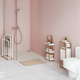 Toiletrolhouder Natureo met Reserverolhouder 33x20x80cm - Wit/Bruin