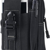 Heuptas Nylon - Schoudertas - Zwart - Veel Opbergruimte - Heuptasje Dames - Heuptasje Heren - Schoudertas Heren Crossbody - Schoudertas Dames Crossbody
