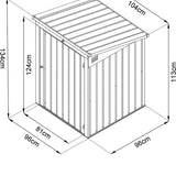 Westmann Containerombouw ISBS-T1D - voor 1 container max 240 ltr