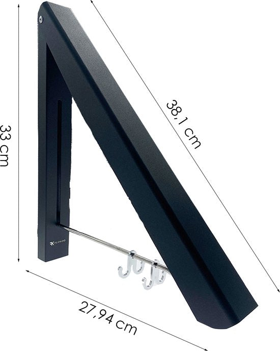 Kledingrek Inklapbaar - Ruimtebesparende Kledinghanger - Droogrek voor kleding - Kledingorganizer