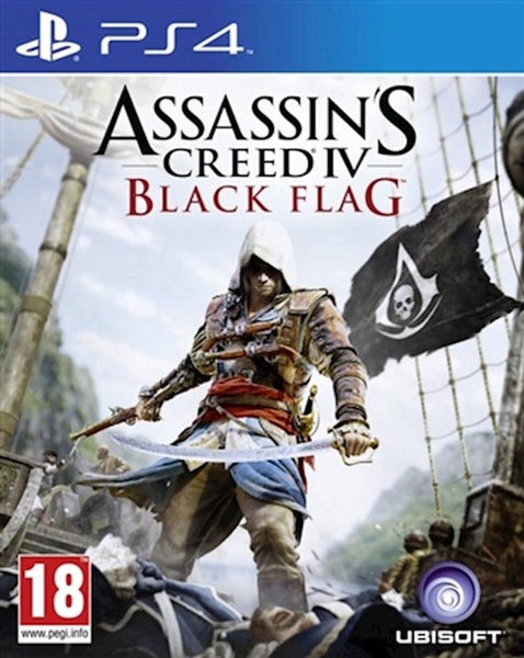 Assassin's Creed IV (4) Black Flag (English-Arabic Box) -PS4
