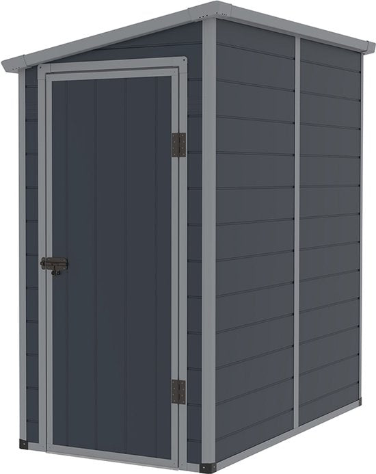 Westmann Kunststof Aanbouw Tuinschuur Hortus L -248x134x194cm - Grijs