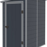 Westmann Kunststof Aanbouw Tuinschuur Hortus L -248x134x194cm - Grijs