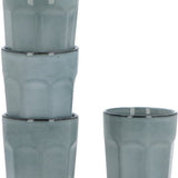 4goodz set 16 delig Aardewerk - 4 persoons - Blauw