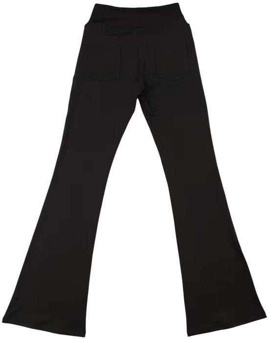 Flare Broek - Flared Pants met Zakken - Legging met &