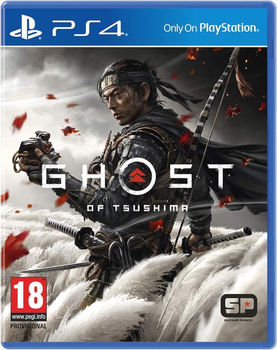 Spel Ghost of Tsushima voor PS4 - Avontuurlijke Actie in het Oude Japan