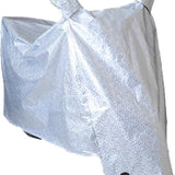 Scooterhoes Waterafstotend - Zilver met Reflectie - Universeel - Scooterhoes voor Fietsspiegels - Scooterhoes Buiten