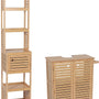 Set Badkamermeubel Trinidad Wastafelonderkast + Kolomkast MDF