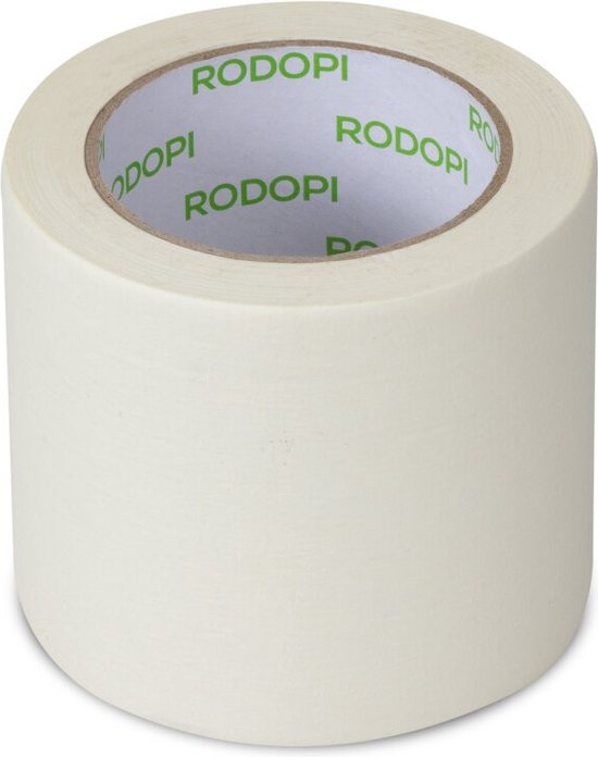 Rodopi® Schilders Tape / Afplaktape Wit - 1 rol