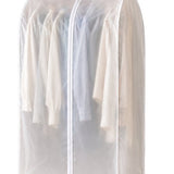 Kledinghoes XXL - Wit - 90 cm x 50 cm x 60 cm - Kledinghoezen - Kleding Beschermhoes - Kledingtas
