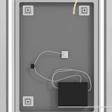 4goodz LED Badkamerspiegel 60x80 cm - Touchscreen, anti-condens - Wit