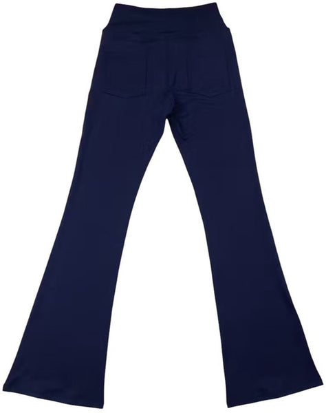 Flare Broek - Flared Pants met Zakken - Legging met &