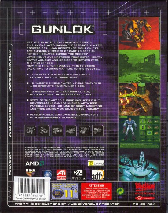 Gunlok (2000) - Big Box -PC