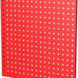 Feistos Gereedschapswand Hoog Juno 2- 46x198x198 cm - Zwart/Rood