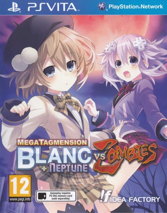 MegaTagmension Blanc + Neptune VS Zombies (FRENCH) -Vita