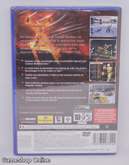 Mortal Kombat Armageddon PS2