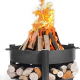 CookKing - Vuurschaal Ø - Vuurschaal BBQ - Staal - Zwart
