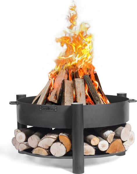 CookKing - Vuurschaal Ø - Vuurschaal BBQ - Staal - Zwart