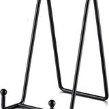 Bordenstandaard - Zwart - 2 Stuks - Bordenrek - Bordenstandaard voor Sierborden - Borden Display Standaard