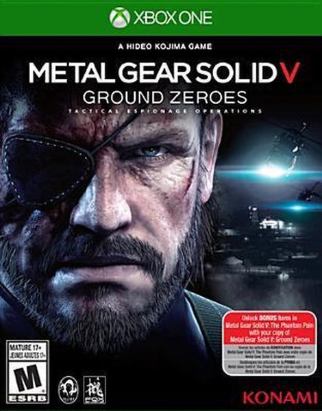 Konami Metal Gear Solid V: Ground Zeroes, Xbox One, Xbox One,