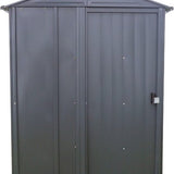 Spacemaker Metalen gereedschapsschuur 54 - 122x151x198cm - Grijs