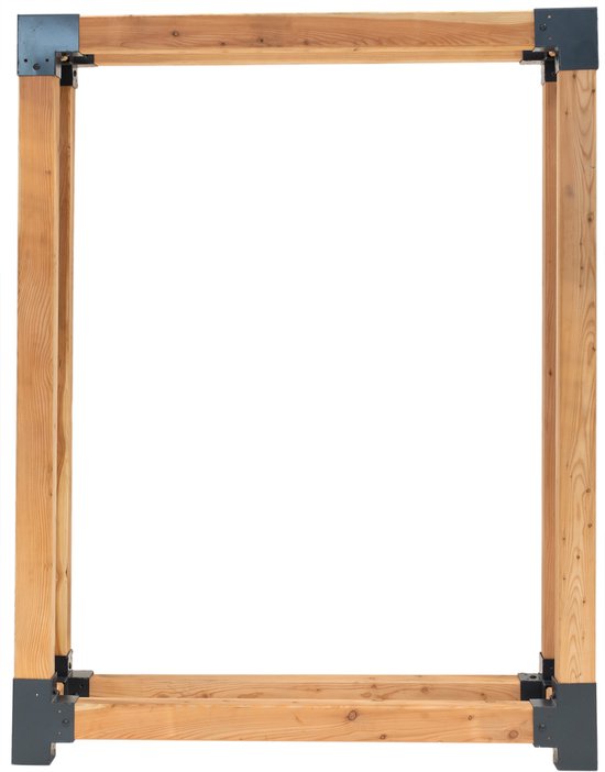 Westmann HaardHout Houtopslag Houtrek WMKR3020 - Brandhoutrek 40x138x180cm