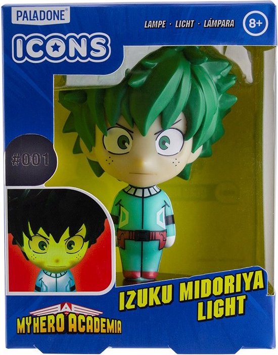 My Hero Academia - Izuku Midoriya Icon Light - Tafellamp - Nachtlamp