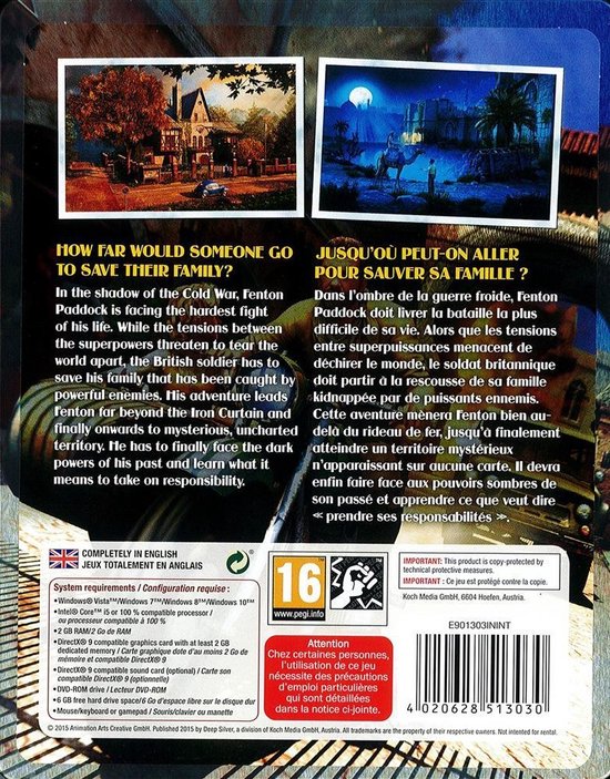 Lost Horizon 2 Deluxe Steelbook Edition