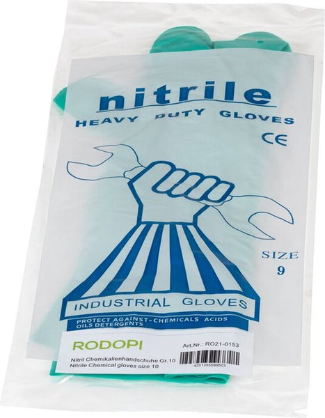 Rodopi® Nitril Chemicaliën Werkhandschoenen - Large - 1 paar