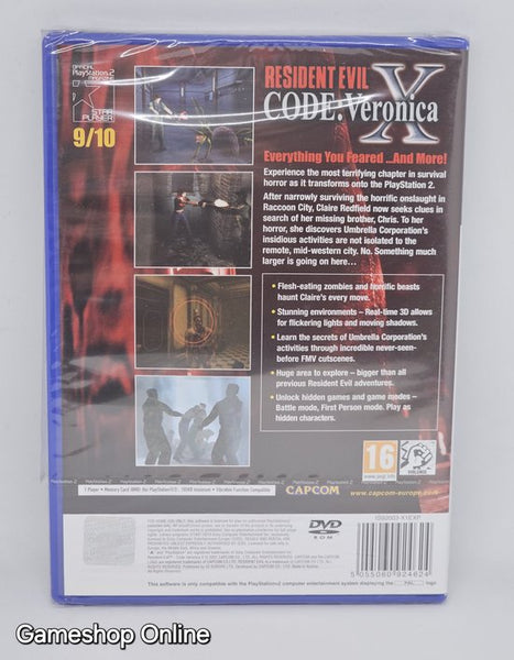 Resident Evil: Code Veronica X -PS2
