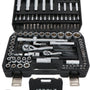 4toolz ® Doppenset 108-delig in Koffer - 72 tands Ratels 1/2" en 1/4'' Doppen en Bit-set