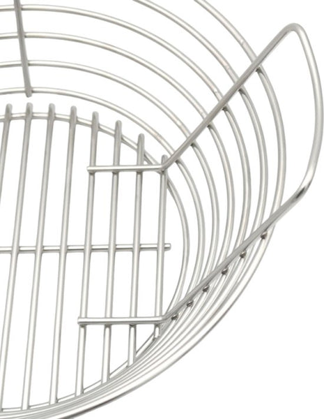 Kolenmand - Met Uitneembare Divider - Geschikt voor 21, 22, 23 en 24 Inch - RVS - Kamado Accessoires - BBQ Accessoires