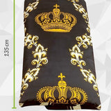 Hanse® Gouden kroon dekbedovertrek - 1 persoons - 135x200cm