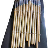 Nassau Fine Art Multipack Schilderset 2pcs. - Hobbyist - Volwassenen -Kinderen- Leren schilderen - 40x50cm-20x50cm-20x25cm-12.5x17.5cm - 24 * 12ml acrylverf 12 Kwasten Verjaardagscadeau Moederdag Vaderdag