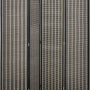 Kamerverdeler, Opvouwbaar, Grenenhout/Bamboe, 180 x 180 cm, Bruin/Zwart
