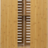 Sicela Wastafelonderkast met Uitsparing - 28x60x80 cm - Wastafelmeubel Bamboe