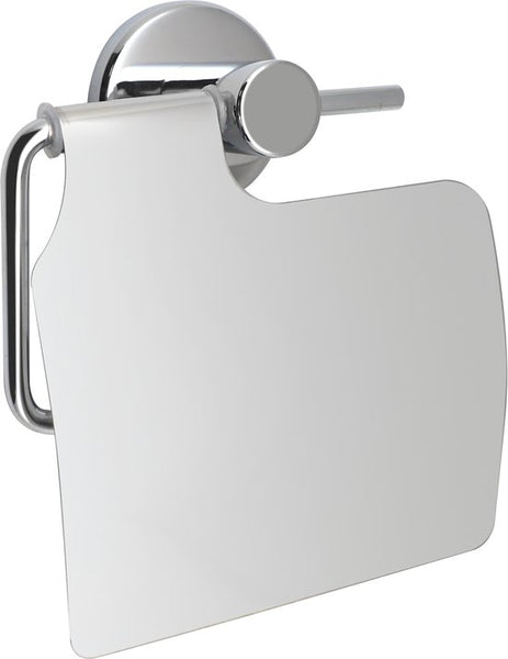 4bathroomz® Oslo toiletrolhouder met klep - WC rolhouder